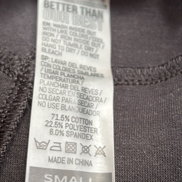 New! Alphalete small black Elmts zip jogger. - Picture 7 of 16